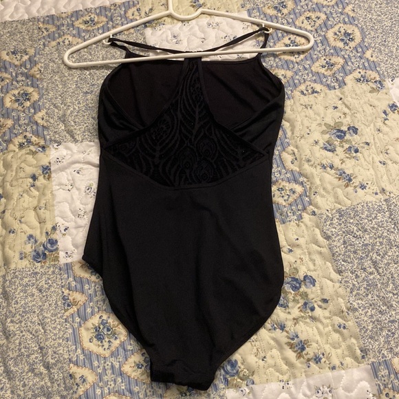 Mirella black adult leotard - Picture 2 of 3